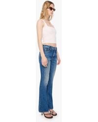 Mother - Petites The Lil Runaway On A Roll Jeans - Lyst