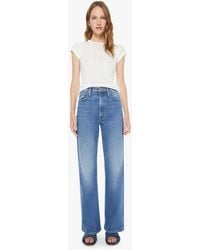 Mother - High Waisted Bookie Sneak Knick Knack Paddy Whack Jeans - Lyst