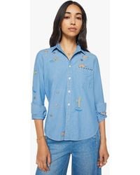 Mother - The Foxy Boxy Hands Up Shirt - Lyst