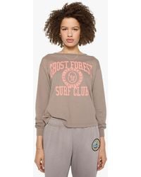 Ghost Forest Surf Club - L/ Spar T-Shirt Gfsc Magic Mushroom - Lyst