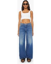 Mother - The Spinner Zip Sneak Paint The Town Jeans - Lyst