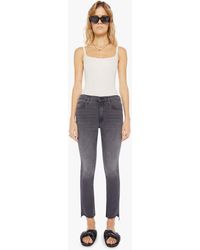 Mother - The Mid Rise Dazzler Ankle Step Fray Lighting Up Lanterns Jeans - Lyst