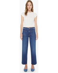 Mother - The Patch Pocket Mid Rise Maven Ankle Cocktail Hour Jeans - Lyst