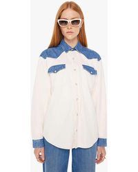 Mother - The Tycoon Shoulder To Shoulder Shirt - Lyst