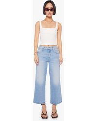 Mother - Petites The Lil Mid Rise Maven Ankle Magic School Bus Jeans - Lyst