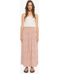 Natalie Martin - Bella Skirt Scallop Blush - Lyst