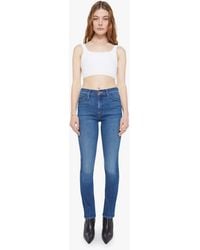Mother - The Mid Rise Dazzler Hover Nip It - Lyst