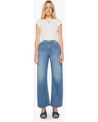 Mother - The Lasso Sneak Streamline Jeans - Lyst