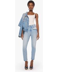 Mother - High Waisted X-Wing Dazzler Hover Dancercise Jeans - Lyst