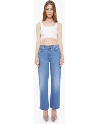 Mother - The Mid Rise Rambler Zip Ankle Piece By Jeans - Lyst