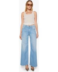 Mother - Snacks! The Side Zip Slung Sugar Cone Sneak Munchies Jeans - Lyst