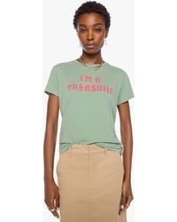 Mother - The Boxy Goodie I'M A Treasure T-Shirt - Lyst