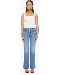 Mother - Petites The Lil Outsider Skimp Hokey Pokey Jeans - Lyst