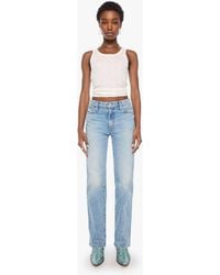 Mother - The Kick It Double Sneak Finders Keepers Jeans - Lyst