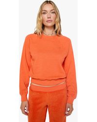 ÉTERNE - Shrunken Raglan Sweatshirt Papaya - Lyst