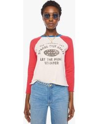 Mother - The Vintage Sporty Concert Spaced Out T-Shirt - Lyst