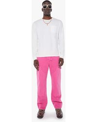 Mother - The Big Shot Carpenter Hair Of Dog Jeans - Lyst