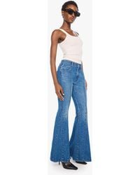 Mother - Snacks! The Seamed Dollop Heel On Tap Jeans - Lyst