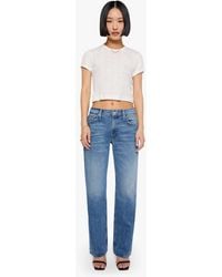 Mother - Petites The Lil Reifler Early Jeans - Lyst