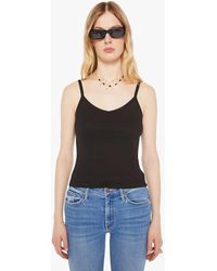 SPRWMN - Rib V Neck Tank Top - Lyst