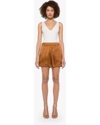 SABLYN - Brynn Shorts Tobacco - Lyst