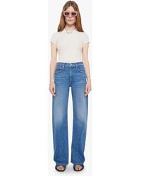 Mother - The Mid Rise Lasso Sneak Get Two Birds Stoned Pants - Lyst