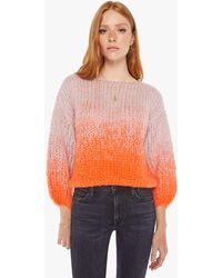 Maiami - Gradient Fade Big Sweater /Rose - Lyst