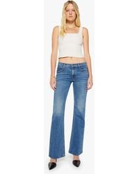 Mother - The Jinx Heel Thrill Seeker Jeans - Lyst