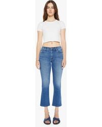 Mother - The Outsider Ankle Connect Dots Jeans - Lyst