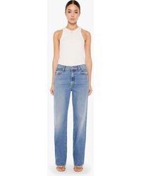 Mother - The Dodger Sneak Strike A Pose Jeans - Lyst