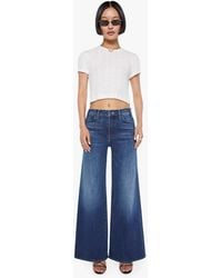 Mother - Petites The Lil Hustler Roller Skimp Heirloom Jeans - Lyst