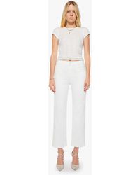 Mother - The Rambler Zip Ankle Fairest Of Them All Jeans - Lyst
