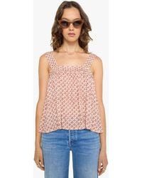 Natalie Martin - Jasmine Top Scallop Blush - Lyst