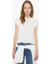 Mother - The Itty Bitty Ringer Fluff T-Shirt - Lyst