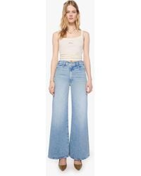 Mother - Petites The Lil Hustler Roller Sneak I Confess Jeans - Lyst