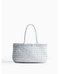 Basket Case - Goa Small Leather Tote - Lyst