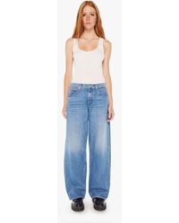 Mother - The Down Low Spinner Sneak Love Line Jeans - Lyst