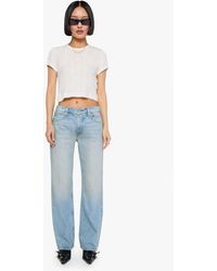 Mother - Petites The Lil Reifler Daydreamer Jeans - Lyst