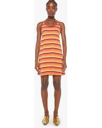Mother - The Swing Tank Top Dress Fire - Lyst