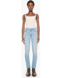 Mother - High Waisted Rascal Hover Mine Jeans - Lyst