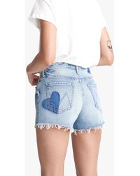 mother jeans shorts