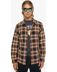 Mother - The Freeze Plaid To Bone Shirt - Lyst