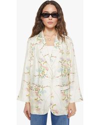 La Prestic Ouiston - Elichou Blazer Broderie Ecru - Lyst