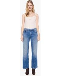 Mother - Petites The Lil Bookie Twist Skimp Just An Animal Jeans - Lyst