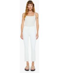 Mother - The Insider Crop Step Fray - Lyst