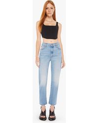 Mother - The Ditcher Zip Flood Love On The Beat Jeans - Lyst