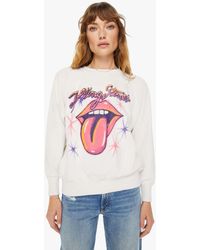 MadeWorn - Rolling Stones Airbrush Shrunken Sweatshirt Vintage T-Shirt - Lyst