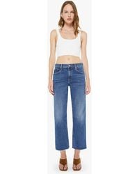 Mother - The Newbie Ankle Fray Prized Possession Jeans - Lyst