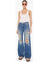 Mother - The Down Low Spinner Heel Bde Jeans - Lyst