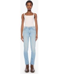 Mother - High Waisted Rascal Hover Mine Jeans - Lyst